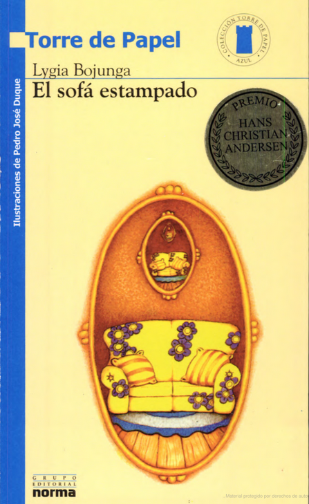 El sofá estampado