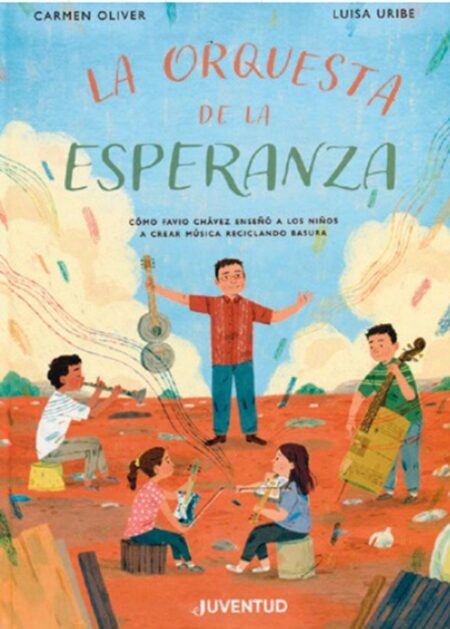 La orquestade la esperanza:cómo Favio Chávezenseñó a los niños a crearmúsica reciclando basura